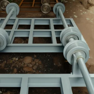 Trolley wheel assembly